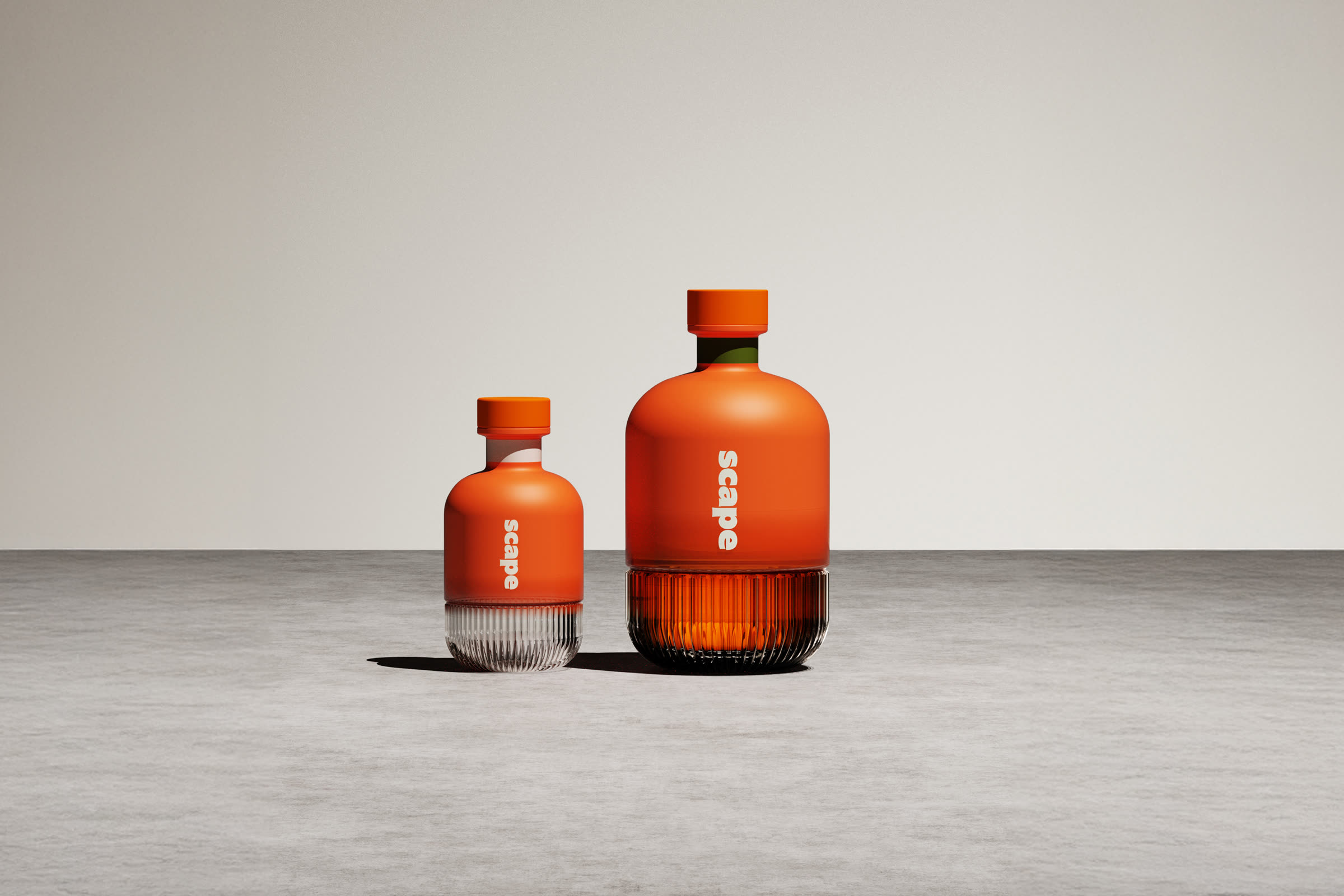 Scape whisky bottles